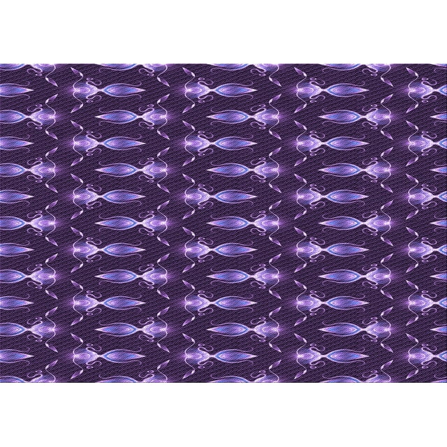 Ahgly Tapis Rectangulaire Lavable en Machine Intérieur Transitionnel Violet Foncé, 8 Pieds x 12 Pieds