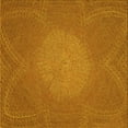 thumbnail image 1 of Ahgly Company Machine Washable Indoor Square Transitional Mahogany Brown Area Rugs, 8' Square, 1 of 7