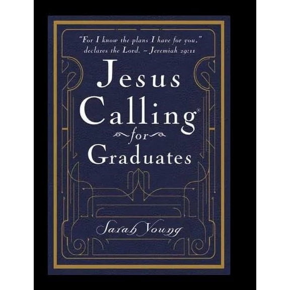 Jesus Calling For Graduates (Custom Edition)-Blue Leathersoft