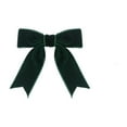 thumbnail image 2 of putnchl Christmas Red And Green Velvet Ribbon Bow Handmade Tailcoat Cutting Christmas Tree Gift Box Decoration Bow, 2 of 5