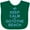 Green, variant on Inktastic Keep Calm Go to the Beach Boys or Girls Baby Bib