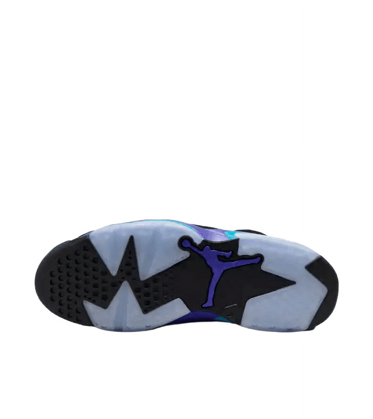 Jordan Air 6 Retro Aqua Men Sneakers, Black Bright Concord 