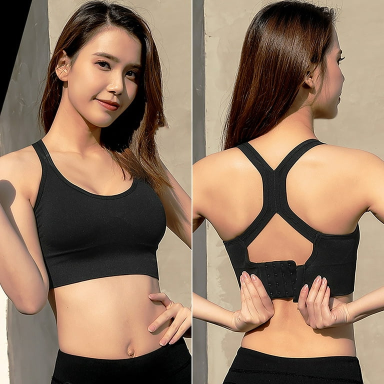 Women's Breathable Elastic Sports Bra Stretch Athletic Brassiere
