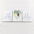 thumbnail image 2 of Yeacher Tri-Fold Hinged Photo Frame Wooden Picture Frame with Plexiglass Board Hinge for Wedding Tabletop Photo Display, 2 of 8