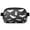 Halloween Bat Silhouettes, variant on Halloween Bat Swarm Pattern Cute Fanny Packs for Women,Travel Waterproof Crossbody Fanny Bags Waist Purse for Women Anti Theft Adjustable Strap for Running Travel Cycling