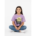 thumbnail image 6 of Disney Hocus Pocus Boxy Mineral Washed Halloween Crewneck Tee with Short Sleeves, Sizes 4-16, 6 of 9