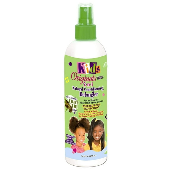 Africa's Best Kids Orig 2-N-1 Detangler 12 Ounce Pump (354ml)