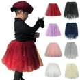 thumbnail image 1 of CAICJ98 Vêtements pour Bébés Filles Robes Imprimées Manches Vêtements pour Enfants Robe pour Tout-Petits Rayée Robe et Jupe pour Filles, Violet, 1 of 1