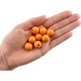 thumbnail image 2 of 100 Orange Round Wood Beads Bulk 16mm with 4.2mm Hole, 2 of 4