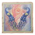 thumbnail image 4 of Bimba Womens Rectangular Printed Cotton Voile Scarf Neck Head Wrap-40 x 80 Inches, 4 of 7