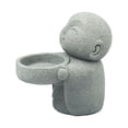 thumbnail image 1 of GUOOL Buddha Statue Candlestick Home Buddhism Pillar Candles Tealight Candleholder, 1 of 9