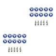thumbnail image 4 of Speravity Juego de arandelas de tornillos para coche de 10 piezas, Kit de arandela de pernos para vehículo, accesorios de actualización de Type1 NO1, 4 of 6
