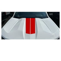 Chevy Colorado Red Rally Stripes Hood Decal 2023-2026 GM Licensed