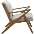 thumbnail image 3 of Rocket - Mid Century Modern Accent Lounge Arm Chair Comfy Lounge Chair Indoor Arm Chair for Bedroom Living Room- Sturdy Solid Wood Frame Z Rocket Style - Tufted Upholstery-Light Gray, 3 of 6