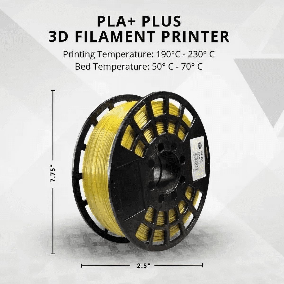 IIID MAX | Gold PLA Plus Filament | 1kg - 1.75mm