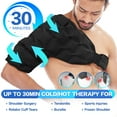 thumbnail image 5 of Ueasy Shoulder Ice Pack for Men & Women with Adjustable Strap Shoulder Brace for Cold & Hot Therapy Reusable Ice Shoulder Wrap Rotator Cuff for Injuries Pain Relief Swelling Recovery Bursitis, 5 of 10