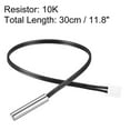 thumbnail image 2 of 10K NTC Thermistor Probe 11.8 Inch Temperature Sensor for Air Conditioner, 2 of 3