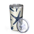 thumbnail image 2 of Summer Ocean Starfish 10oz Tumblers Stainless Steel Tumbler with Lid and Straw,Vacuum Insulated Double Wall Travel Tumbler Cups with Cleaning Brush for Coffee, Tea, 2 of 4