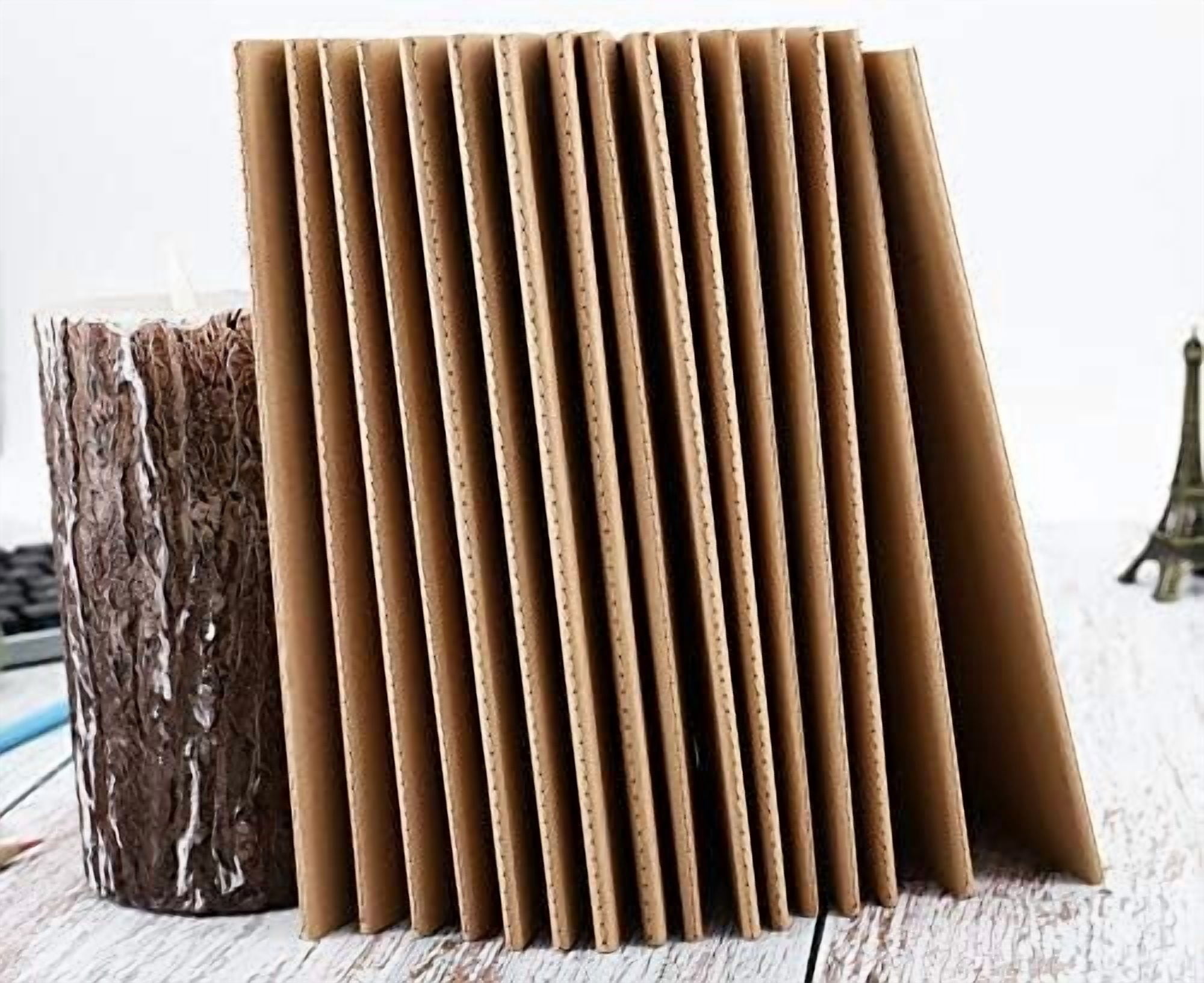 Quivanta 16 Pack Kraft Notebooks, Journals in Bulk for Writing, Blank Paper Sketchbooks, 60 Pages Notebook, 8.3x5.5 Inch, A5 Size, Travel Journal Set, for Gifts, Students and Office Supplies