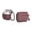 Dot - Aubergine, variant on [U] by UAG AirPods (3rd Gen, 2021) Case Soft Smooth Silicone Stylish Dot Pattern Protective Cover with Carabiner Keychain, Marshmallow