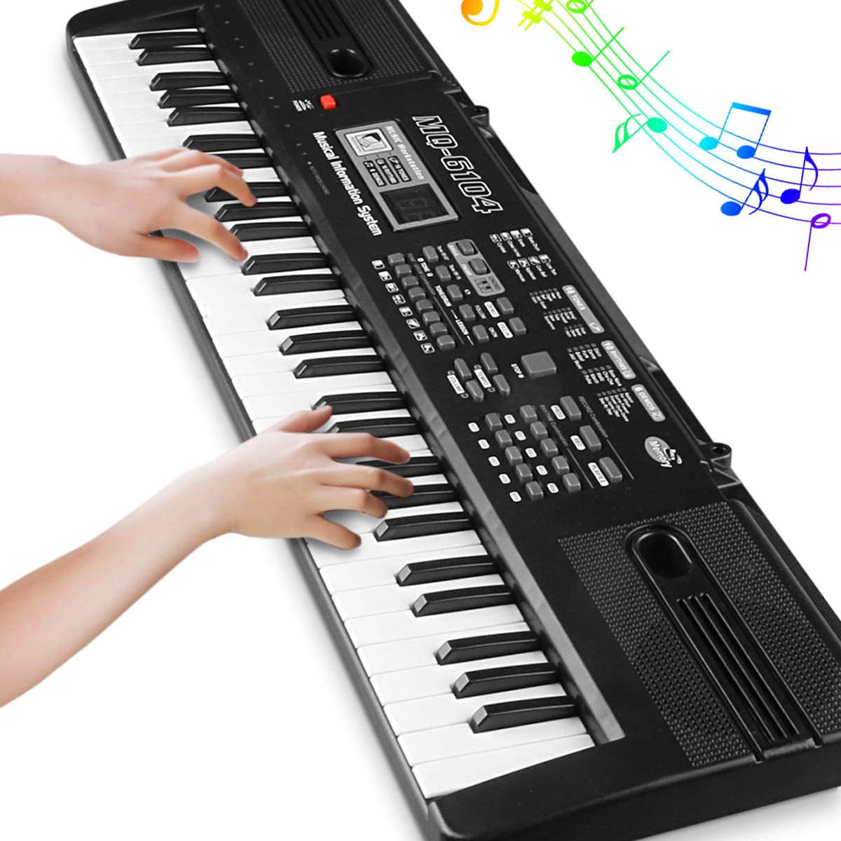 61 Key Electronic Keyboard Electric Music Digital Piano Organ for Kid Children 