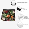 thumbnail image 6 of Disketp Watercolor Tropical Flowers Men'S Boxer Briefs,Soft And Breathable Cotton Underwear With Comfortflex Waistband, 6 of 9