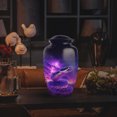 thumbnail image 3 of Yatskia Purple Snake with Thunderstorm Little Funeral Keepsake Urn for Ashes Adult Mother and Father, Decorative Large Memorial Urns for Human Ashes Adult, (Classic 10 Inch and 3 Inch), 3 of 8