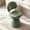 Green, variant on WXJHL 360° Swivel Vanity Chair with Back, No‑Wheel Chenille Upholstered Stool for Dressing Room Bedroom Makeup Use, Gray