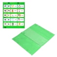 thumbnail image 4 of Classroom Pocket Chart, Combination Use Clear Pocket Chart 5 Rows  For School For Students For Activities Green, 4 of 8