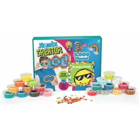 UPC: 0811802026033 | Fat Brain Toys Jixelz Creator – 3000-Piece Picture-Building Craft Kit Ages 6+