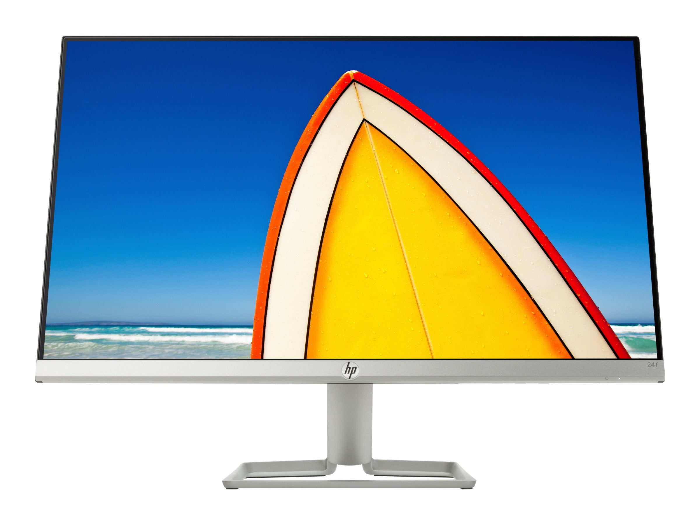 HP 24f - LED monitor - 24" (24" viewable) - 1920 x 1080 Full HD (1080p