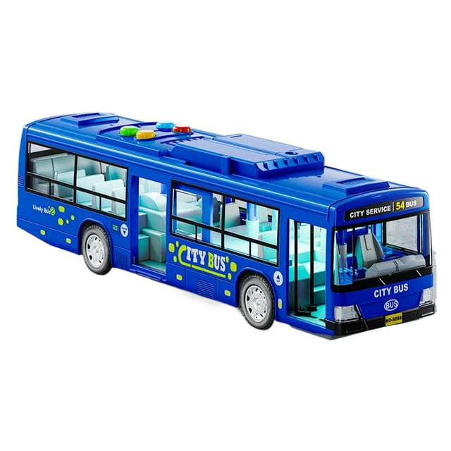 Wweixi Car Model Toy Realistic Sounds And Lights For Engaging Play Experience Bringing Sense Of Experience blue