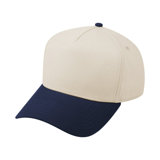 TOPTIE Unisex Cotton 5 Panel Snapback Trucker Cap