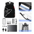 thumbnail image 4 of Fotbe French Bulldog Mochila Ligera Casual para Laptop para Hombres y Mujeres, Mochila Impermeable de Uso Diario, Mochila para Universidad, 4 of 6