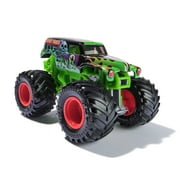 Monster Jam, Official Grave Digger Vs. Whiplash Die-Cast Monster Trucks, 1:64 Scale, Kids Toys for Boys Ages 3 and up