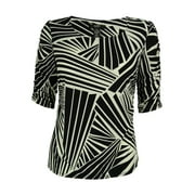 Women's Elbow Sleeve Ruched Top