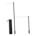 thumbnail image 3 of LOVIVER Camping Desktop Storage Rack Hanger Lamp Stand for Campfire Barbecue Camping single layer, 3 of 8