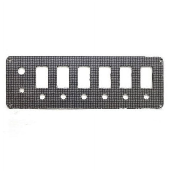Hurricane Boat Blank Switch Panel 23171 | 198 Carbon Fiber