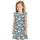 thumbnail image 1 of Balery Funny Chicken Camisón de princesa para niñas, pijama de algodón con mangas abullonadas, suave y bonito.-Medium, 1 of 6