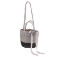 thumbnail image 2 of Retro Ribbon Bow Reticulate Mesh Cuerda Hollow Out Paja De Punto Totes Bolsas Para Playas Fiestas Compras Senderismo - Estilo 3, tal como se describe Sunnimix Bolsos de paja huecos reticulados, 2 of 6