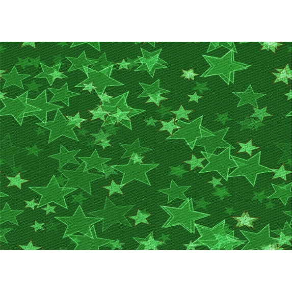 Ahgly Company Machine Washable Indoor Rectangle Transitional Dark Green Area Rugs, 2' x 3'