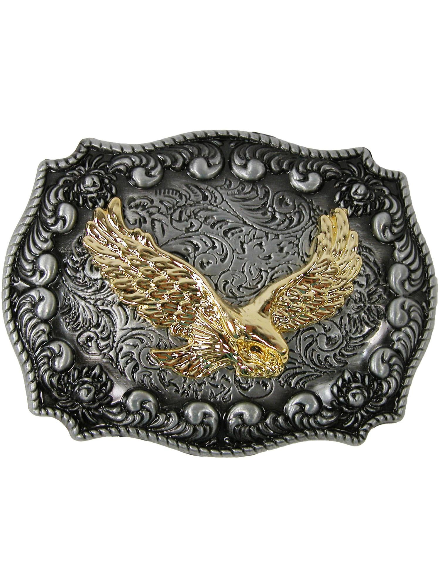 Tiger Scorpion Belt Buckle Removable Western Cowboy SILVER HIGH QUALITY 