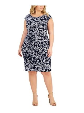 Long plus size work dresses sales
