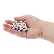 TDC Games Campbells Alphabet Dice Game, Crossword Dice Set for Family Game Night, 36 Dice