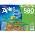 thumbnail image 1 of Bolsas para sándwiches Ziploc, fáciles de abrir, 580 ml, 145 unidades, 4 unidades, 1 of 4
