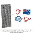 thumbnail image 3 of Big Dot of Happiness Australia Day - Paper Straw Decor - G'Day Mate Aussie Party Striped Decorative Straws - Set of 24, 3 of 6