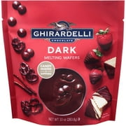 (3 pack) (3 Pack) Ghirardelli Chocolate Dark Melting Wafers, 10 oz