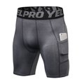 thumbnail image 3 of 3 Pack Men Sports Shorts Active Workout Underwear with Pocket, 3 of 7