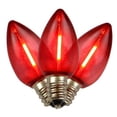 thumbnail image 1 of Bombillas navideñas rojas LED C7, 25 unidades, 1 of 1