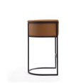 thumbnail image 3 of Manhattan Comfort Cosmopolitan 37.8 in. Camel and Black Metal Barstool, 3 of 3